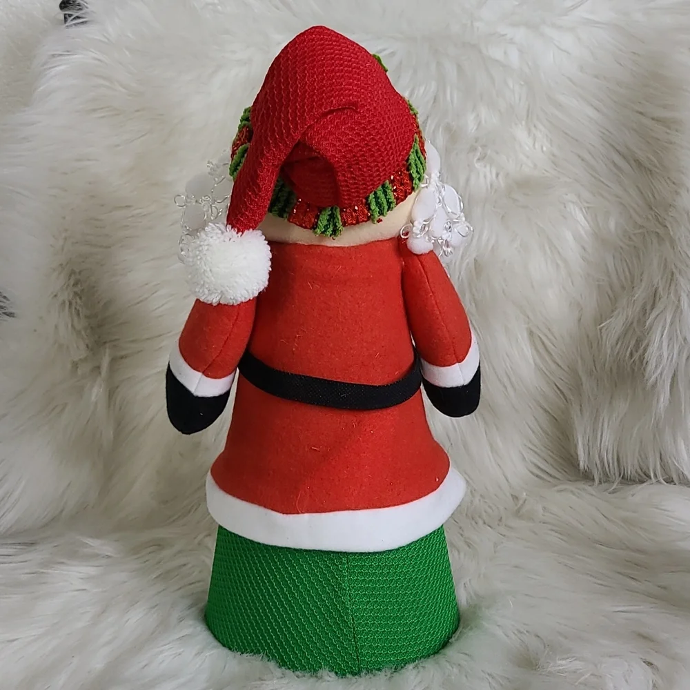 Santa Claus Figurine Home Christmas Decoration Contemporary Design Accent Piece - Picture 2 of 2